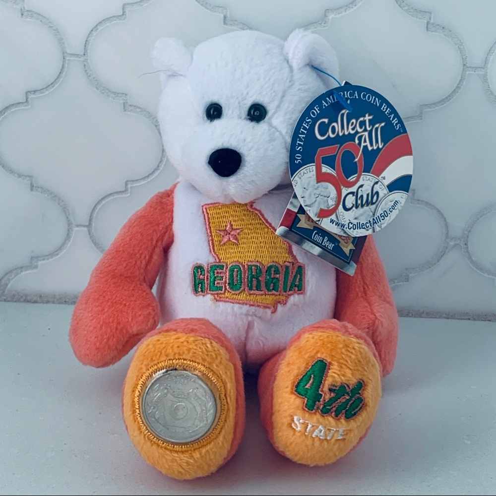 Limited Treasures Georgia State Quarter Bear #4